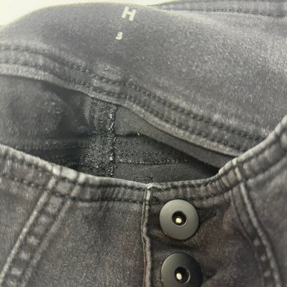 Micro Low Rise Vintage Black Size 3 Shorts - Picture 3 of 4